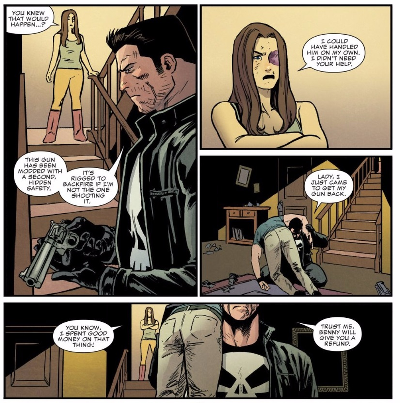 Illustration for article titled Becky Cloonan's Punisher is a Force of Nature